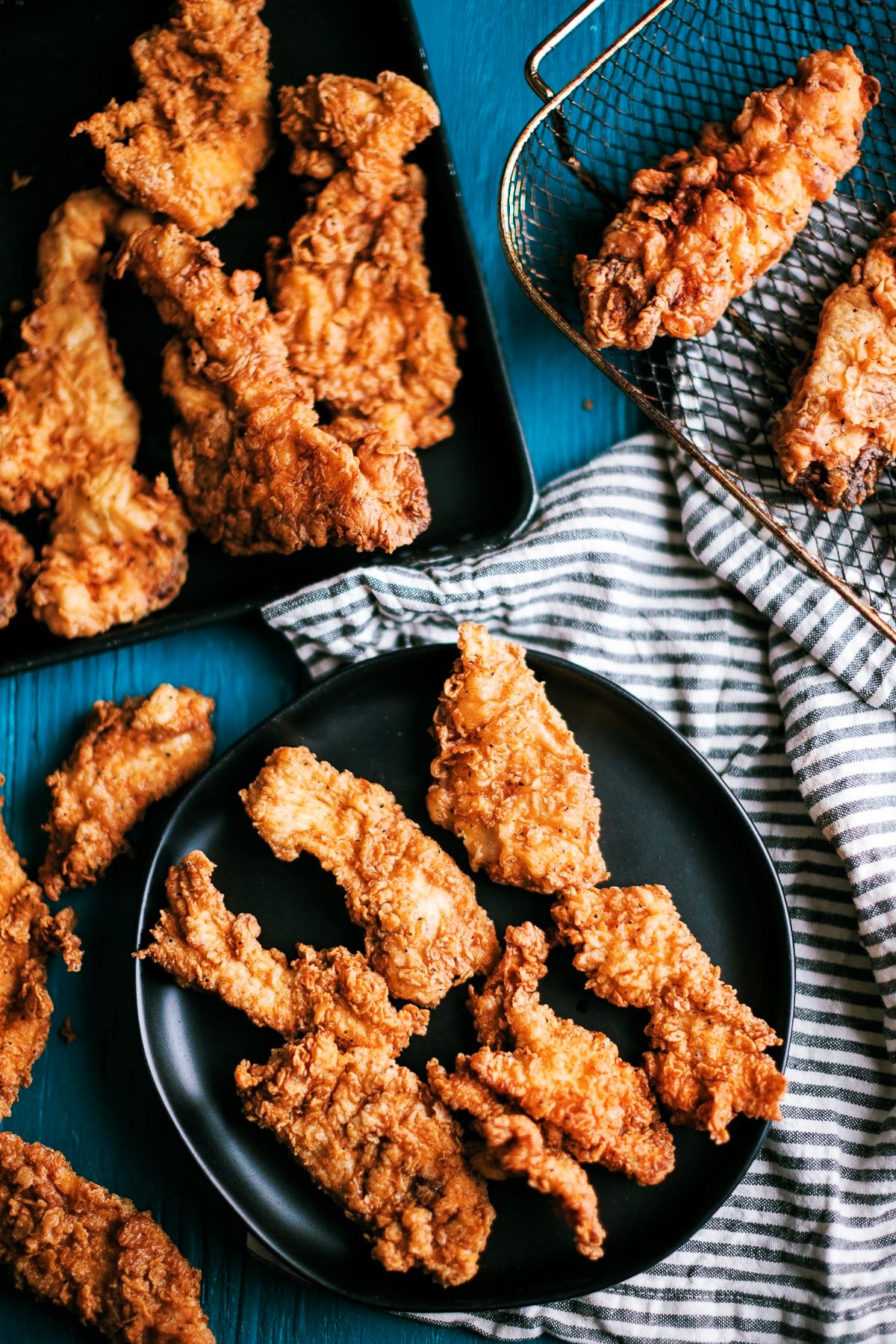 Fried Chicken Tenders - EXTRA CRISPY - The Cozy Cook