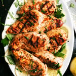 This Lemon Garlic Marinated Grilled chicken breast is flavorful, juicy, and the perfect meal perfect for any backyard barbecue!