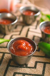 Easy Roasted Jalapeno Ketchup 14