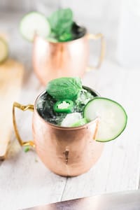 Jalapeno Mint Cucumber Moscow Mule 9