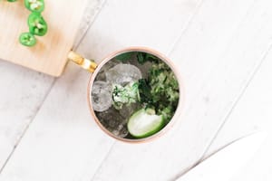 Jalapeno Mint Cucumber Moscow Mule 5