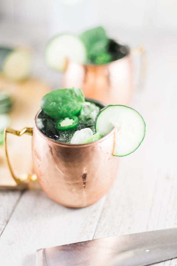 Jalapeno Mint Cucumber Moscow Mule 18