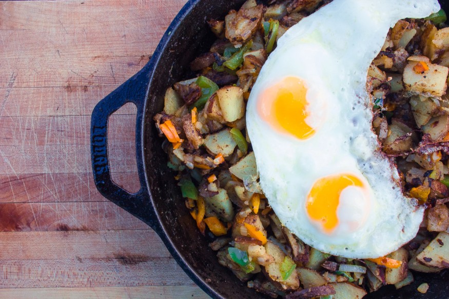 Rustic Country Style #Breakfast #Potatoes