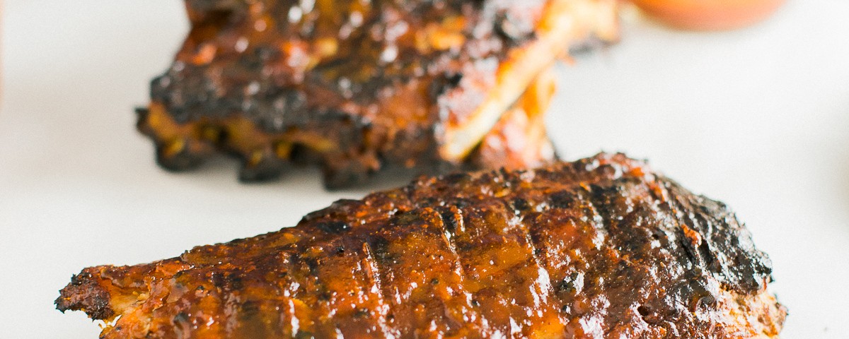 Blazin Hot Habanero Apricot Barbecue Ribs Dad With A Pan