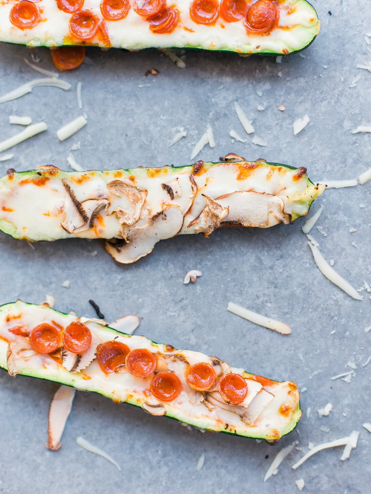 Grilled Pizza Zucchini Boats - Dad With A Pan