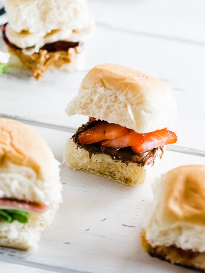 5 Kid Friendly Sandwich Sliders that are super easy, fun and delicious. Warning: you may eat these sandwich sliders before your children do!