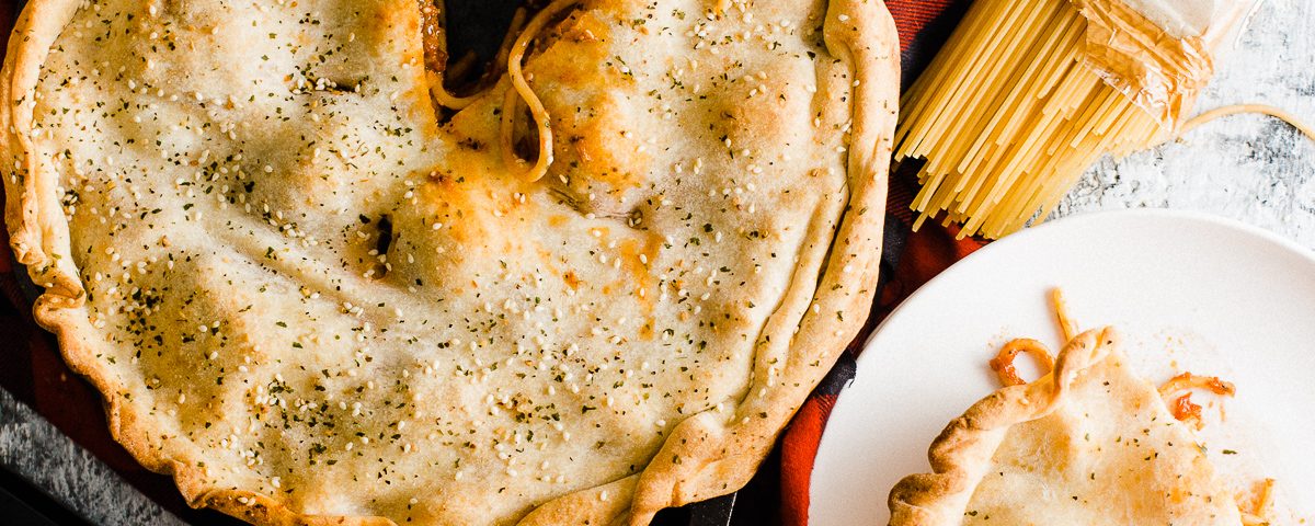 Weekend Spaghetti and Meatball Pot Pie  Dad With A Pan