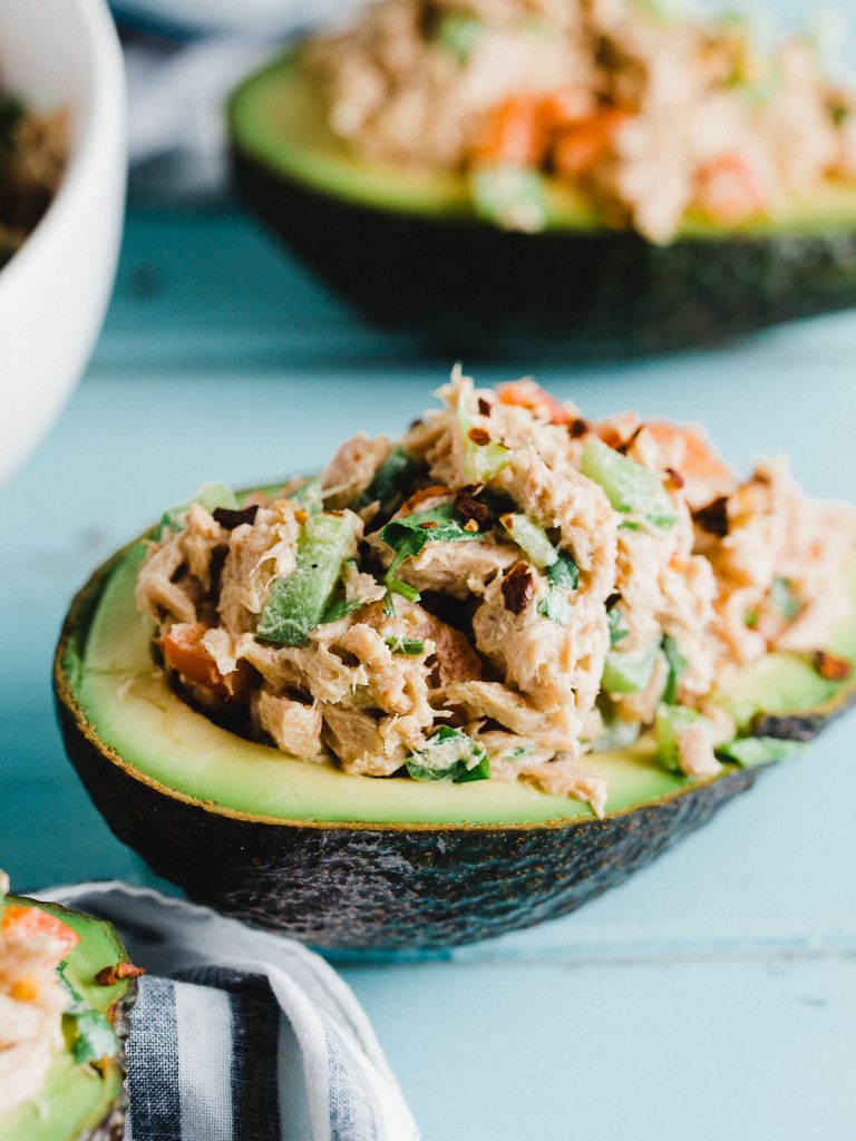 Tuna Salad Avocado Boat Dad With A Pan