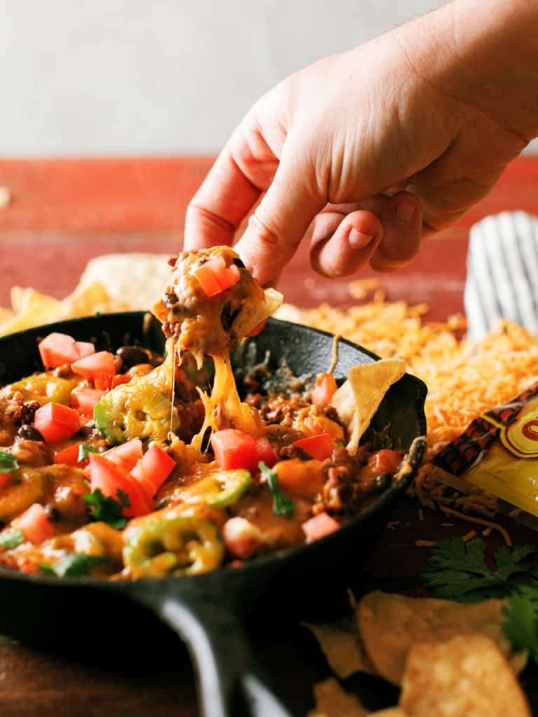 Cheesy Taco Dip Dad With A Pan