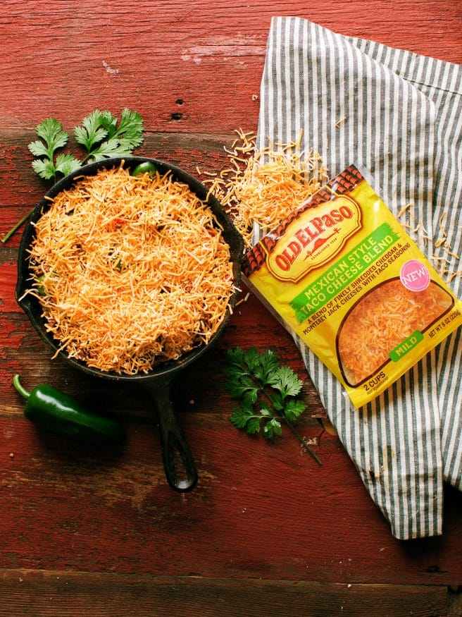 Everything you love about a taco, but in dip form! This taco dip Perfect for Cinco De Mayo!