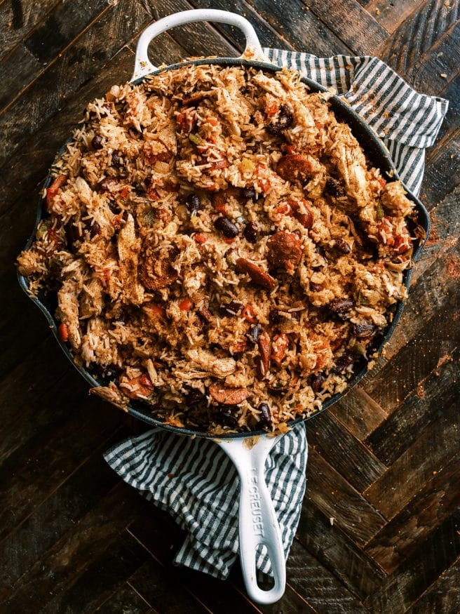 I am a sucker for Red Bean Jambalaya. Add some leftover turkey, and you have got the perfect way to reimagine some Thanksgiving leftovers!