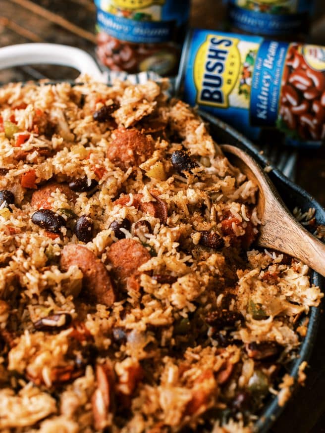 I am a sucker for Red Bean Jambalaya. Add some leftover turkey, and you have got the perfect way to reimagine some Thanksgiving leftovers!