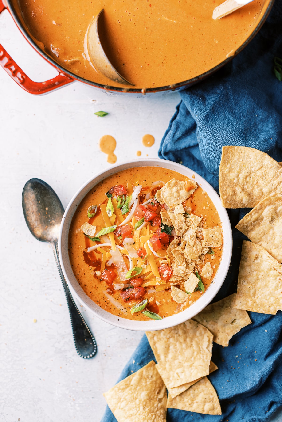 Chicken Enchilada Soup With Green Sauce