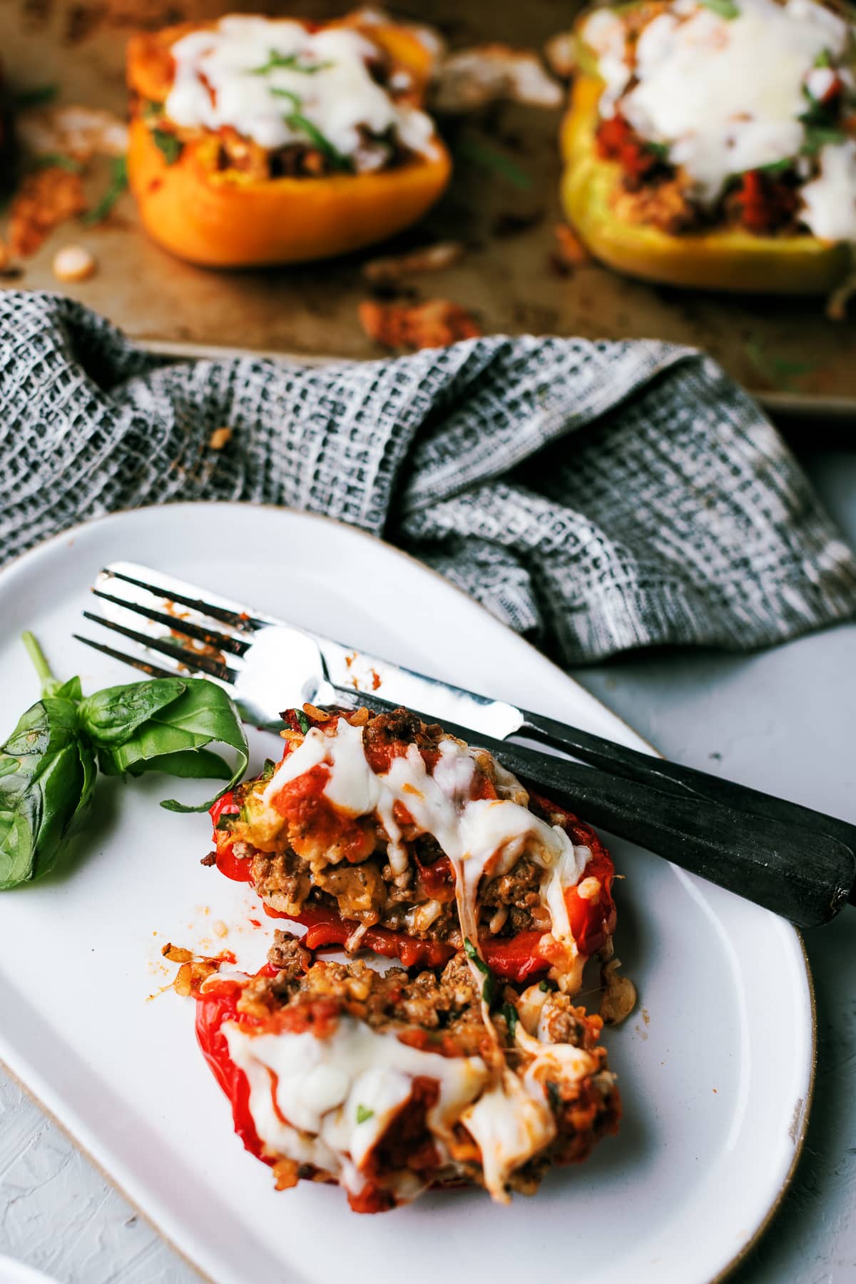 Italian Style Stuffed Peppers Dad With A Pan   Italian Stuffed Peppers 9 